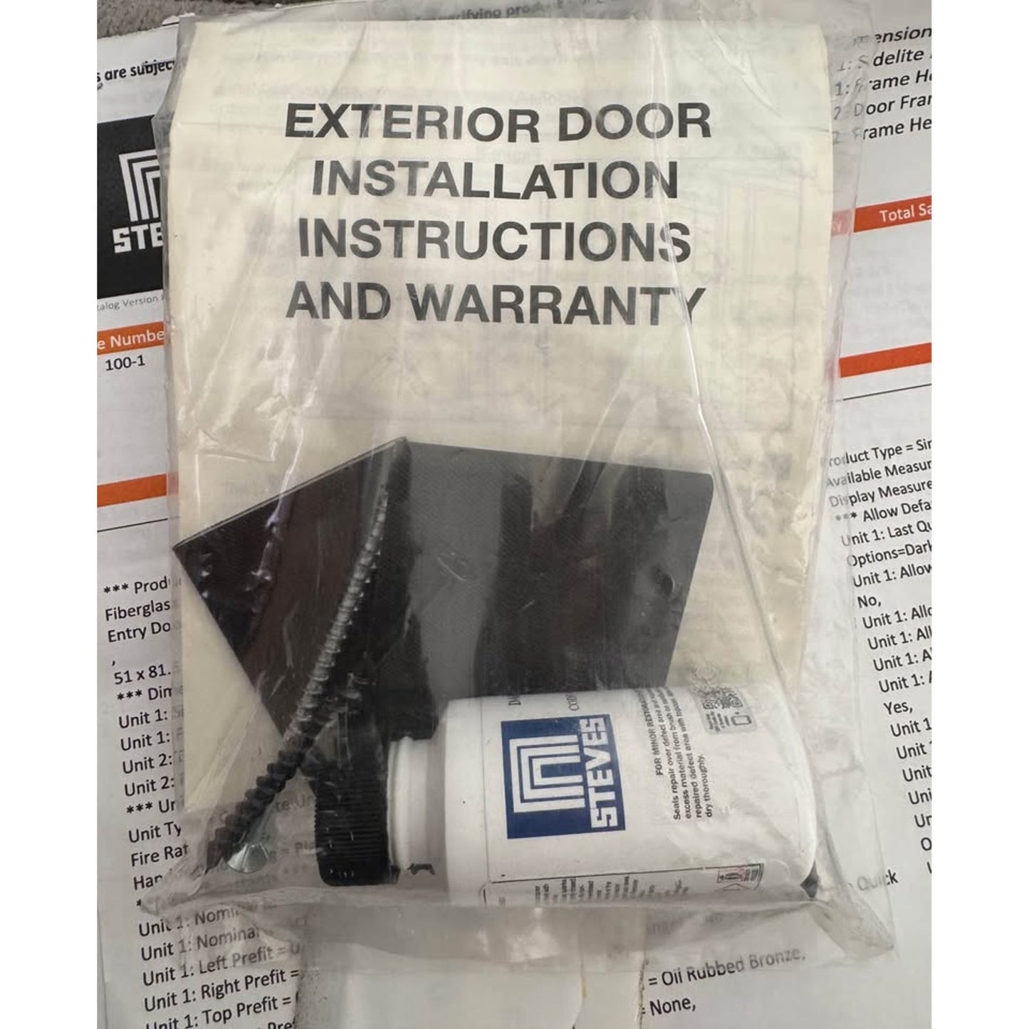 Legacy Smooth Finished Door 51" X 81 1/2" Prehung With 1 Sidlite