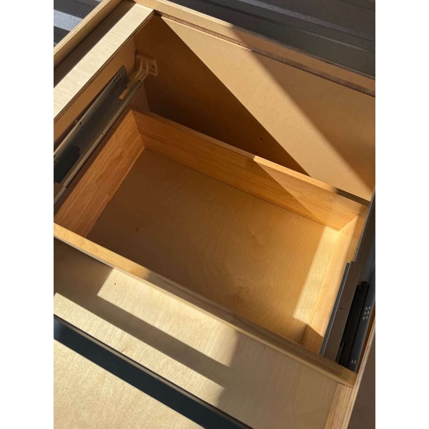 Home Decorators Newport 24 in. W Assembled Plywood 3 Drawer Base Cabinet