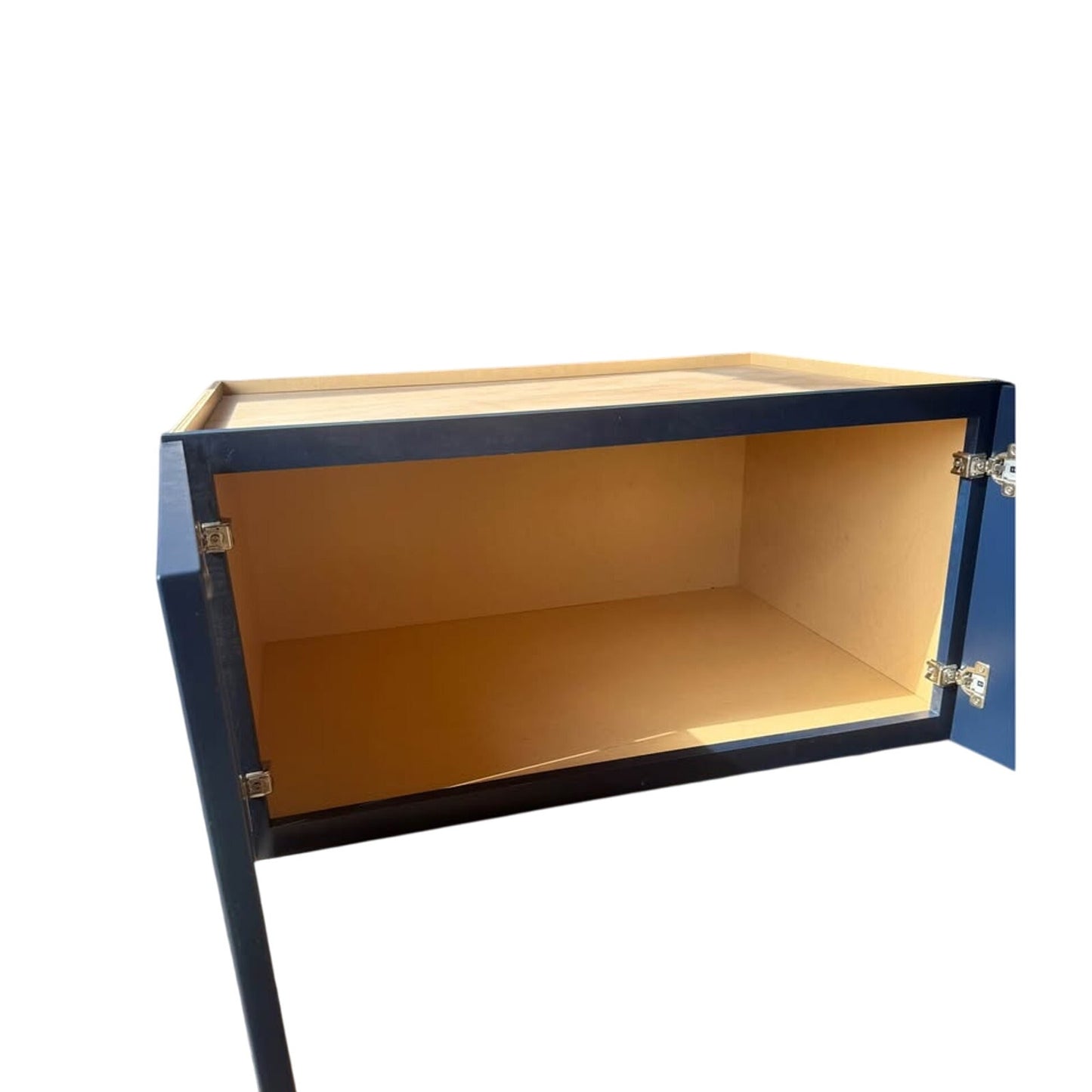Wall Bridge Kitchen Cabinet in Newport Mythic Blue with Soft Close