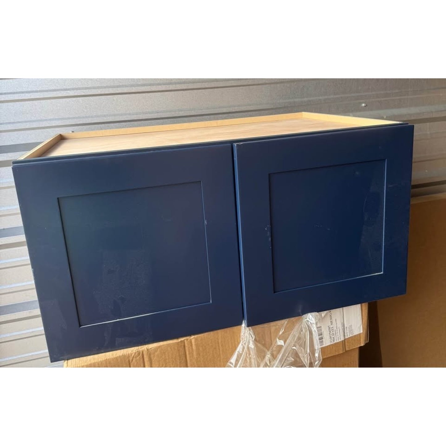 HomeDecorators Collection Newport 36 in. W Assembled Plywood Wall Bridge Cabinet