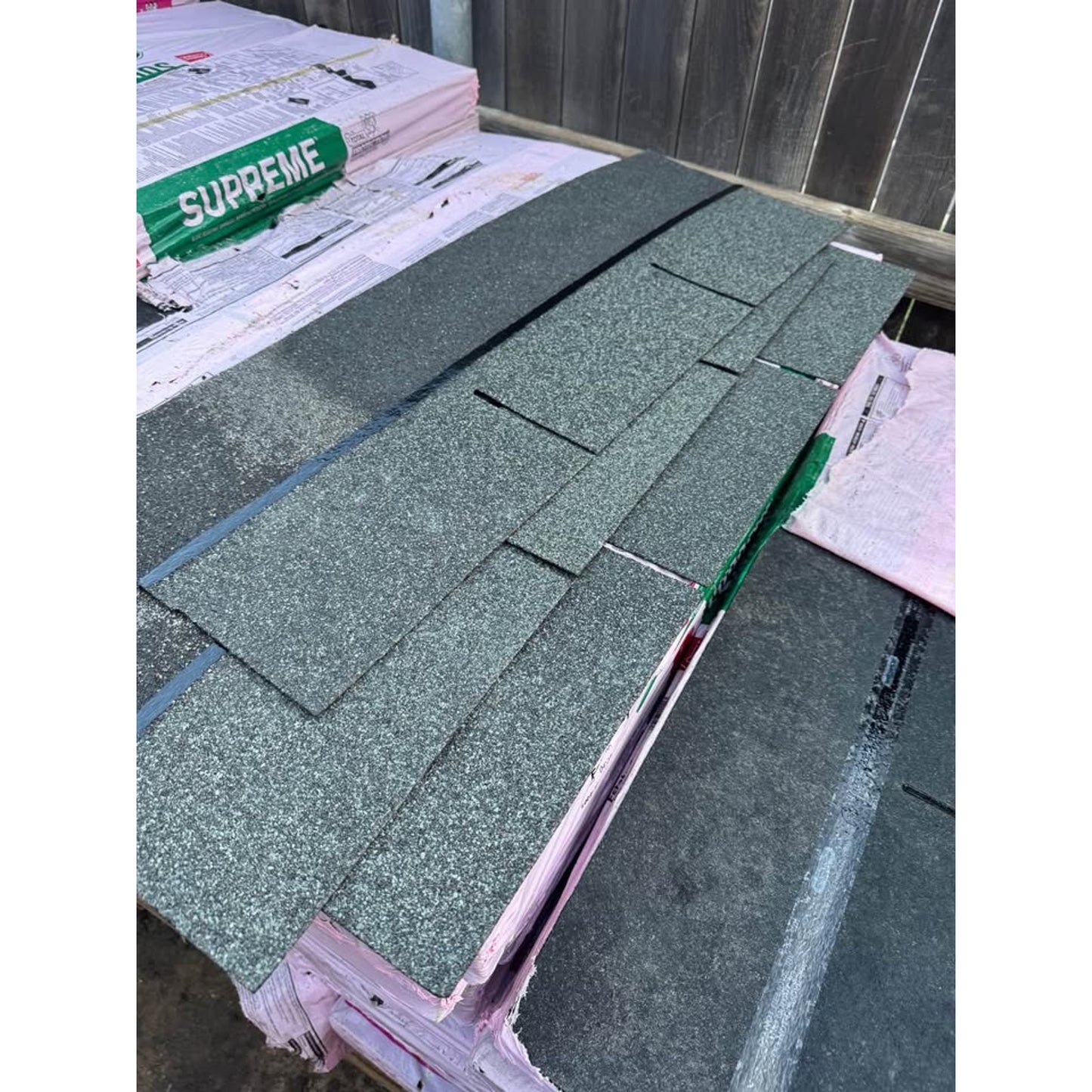 Roof Shingles 3-Tab in Estate Gray By Owens Corning Supreme