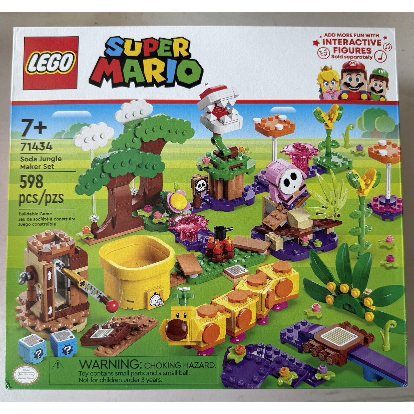 LEGO Super Mario: Soda Jungle Maker Set (71434)! BRAND NEW!