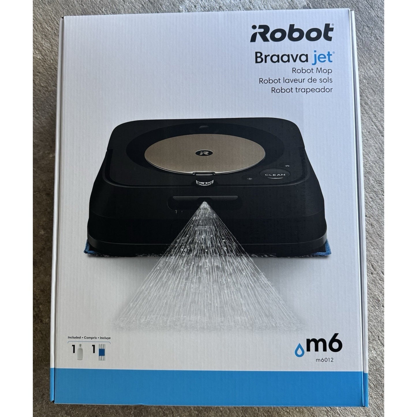 iRobot Braava Jet M6 Ultimate Wi-Fi Connected Robot Mop - Black (M601220)