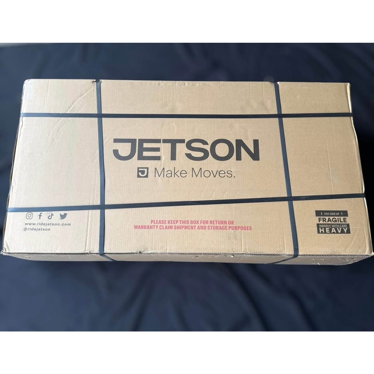 Jetson Adult Axle X 12" Step-Over Electric Folding Bike - Black: 15.5 mph, 220 lb Capacity