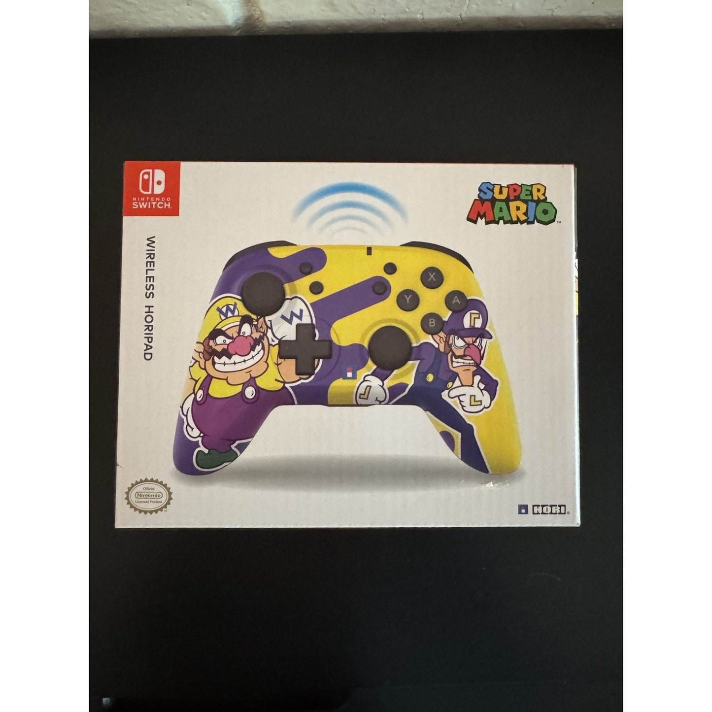 Nintendo Switch Horipad Wireless Controller (Wario & Waluigi) -Sealed! NEW!