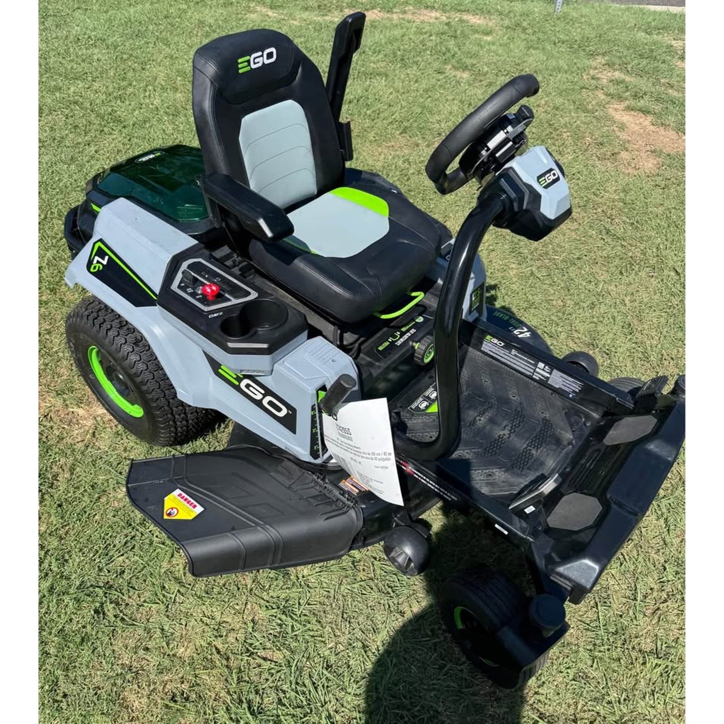 EGO Power+ Z6 42 in. 56 V Battery Zero Turn Riding Mower Kit!! NEVER USED!