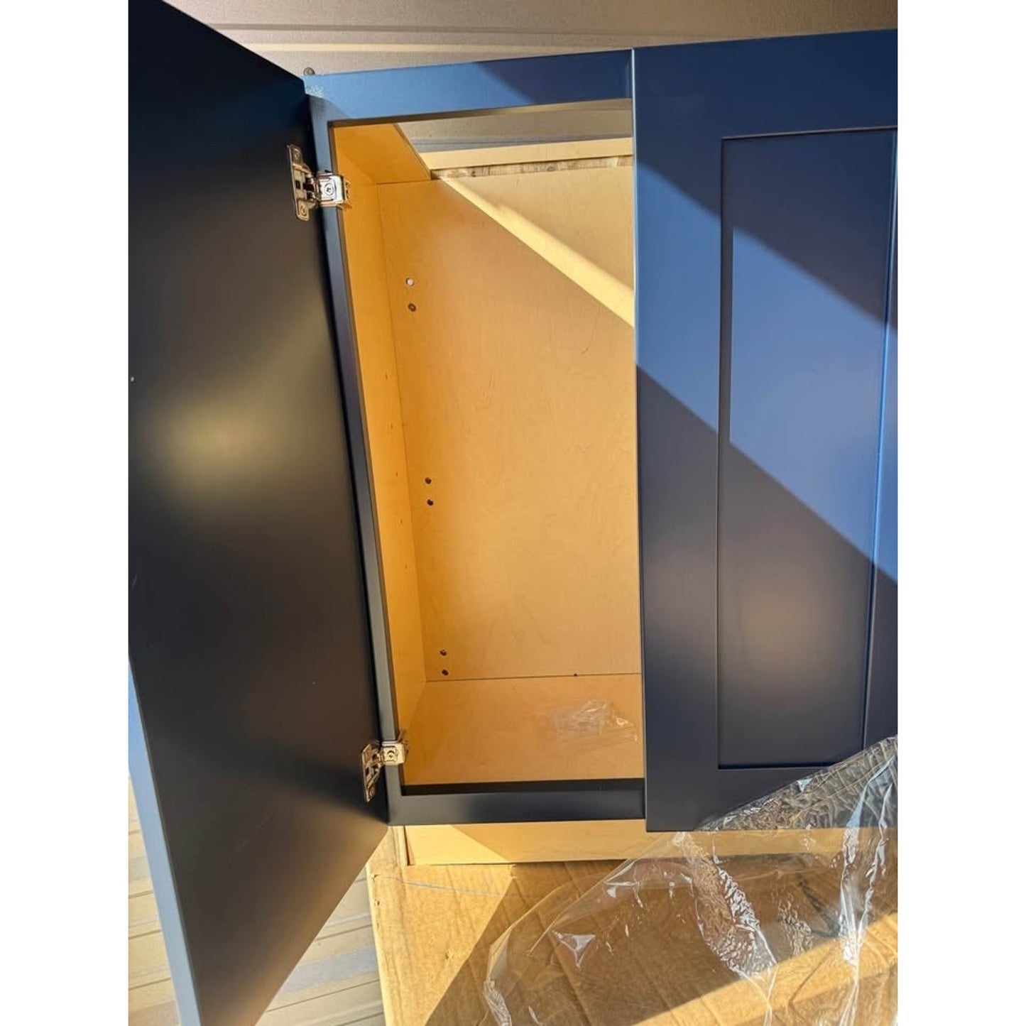 Home Decorators Newport 30 in. W Assembled Plywood Full Height Door Base Cabinet