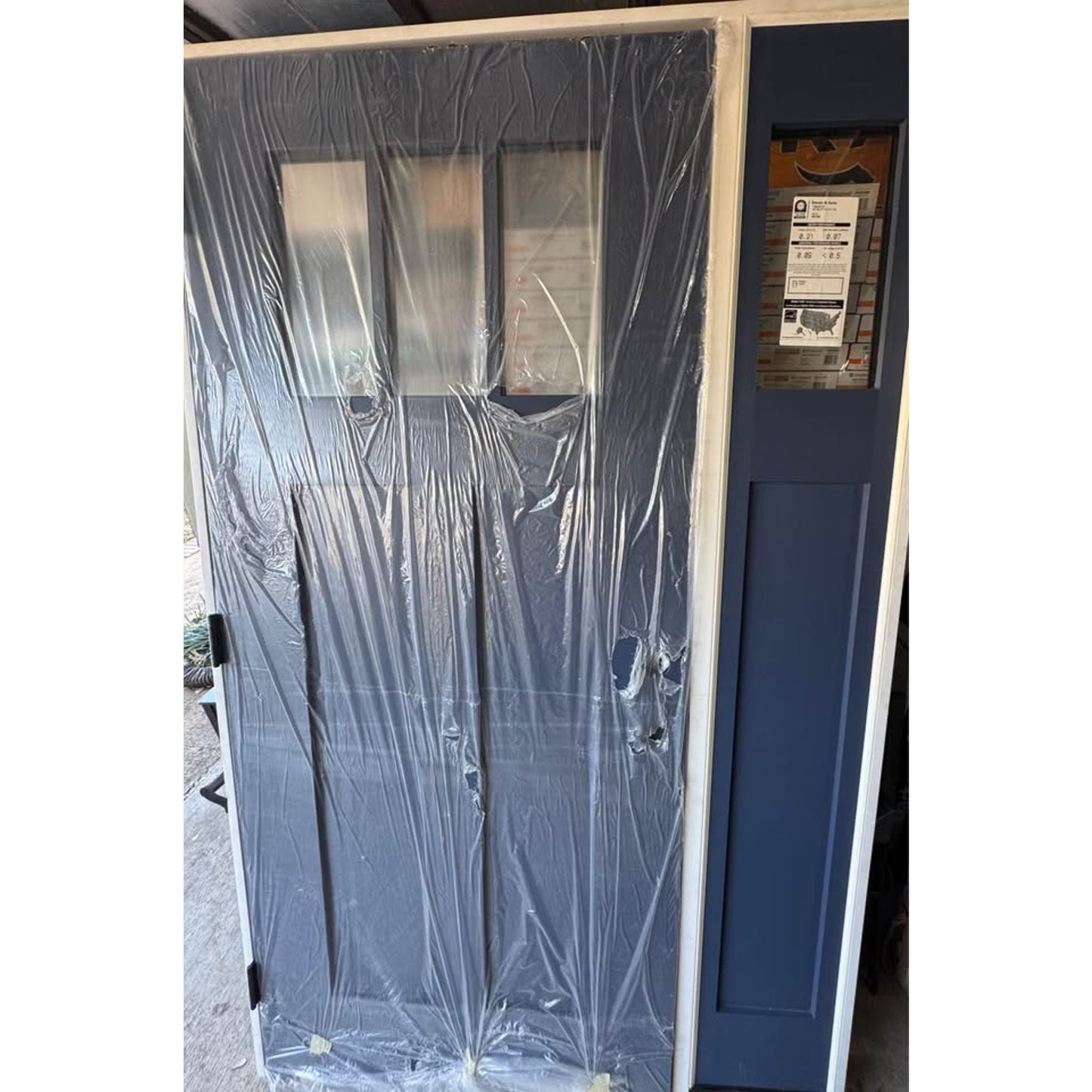 Legacy Smooth Finished Door 51" X 81 1/2" Prehung With 1 Sidlite