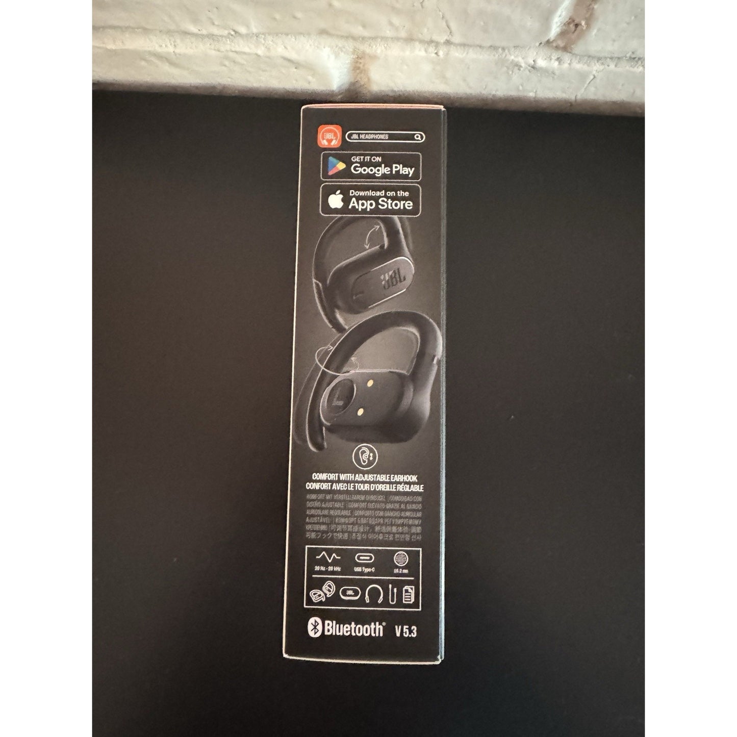 JBL SoundGear Sense Hybrid Open-Ear Headphones w/ Detachable Neckband - Black