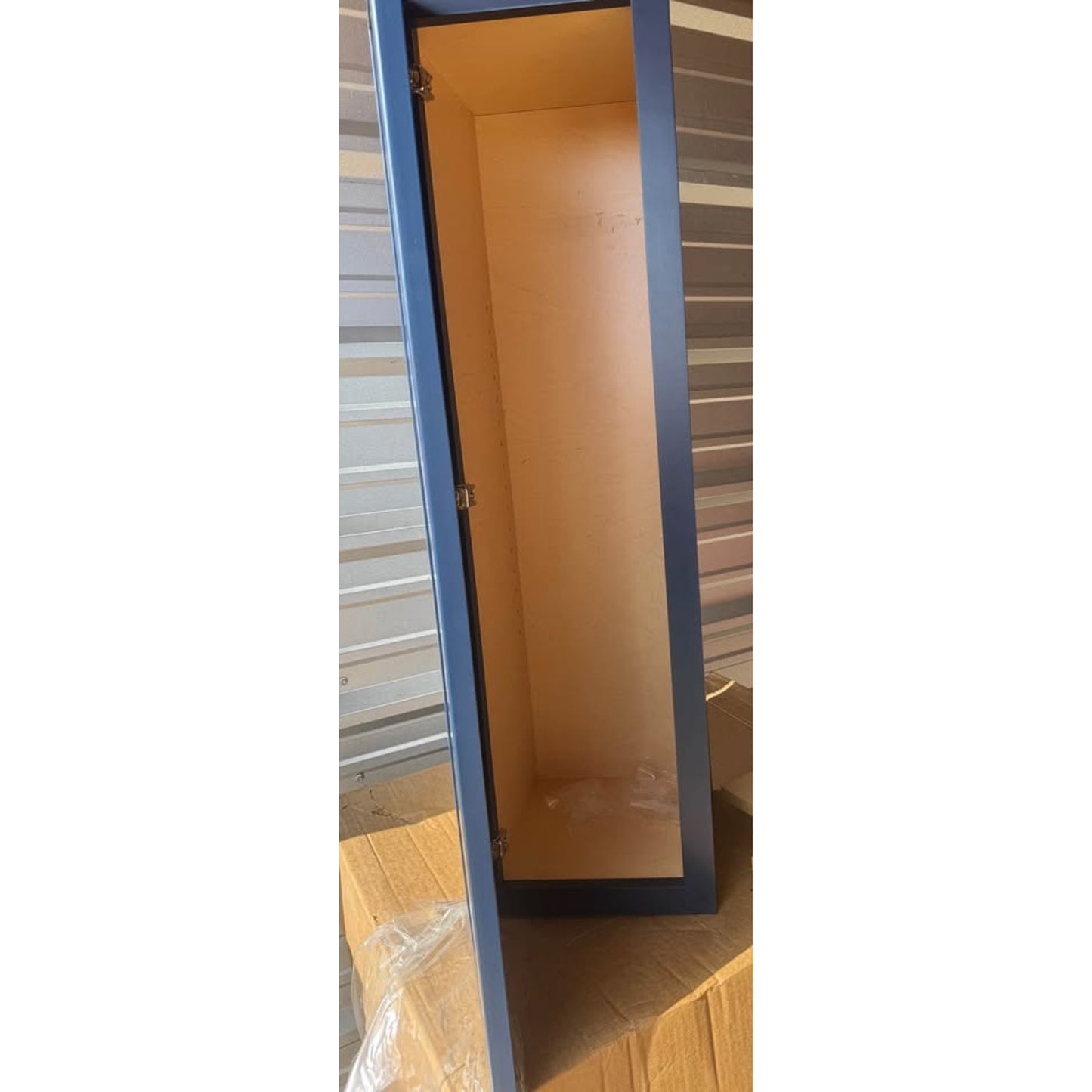 Wall Kitchen Cabinet in Newport Mythic Blue with Soft Close from Home Decorators Collection!