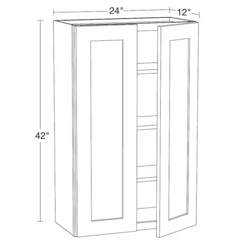 Home Decorators Collection Newport 24 in. W Assembled Plywood Wall Cabinet
