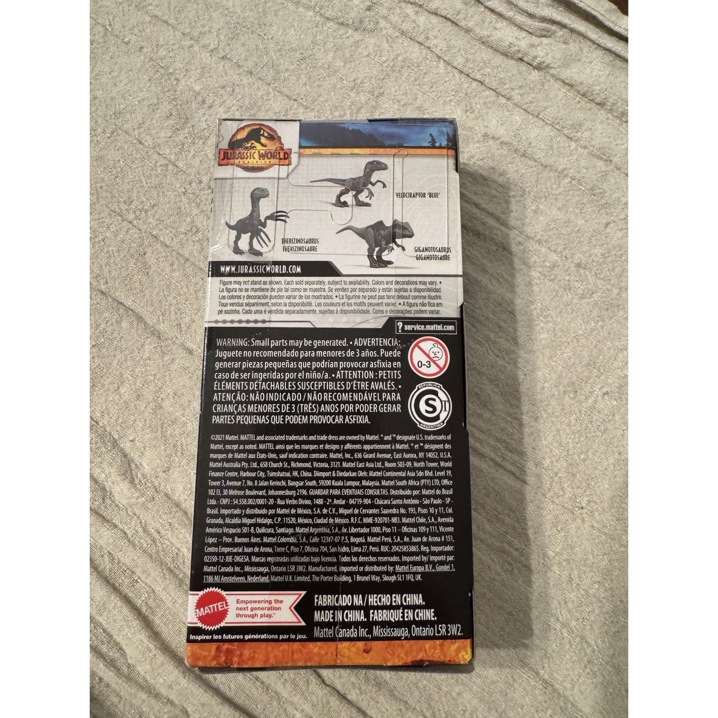 Jurassic World Dominon Therizinsaurus 6 in Action Figure