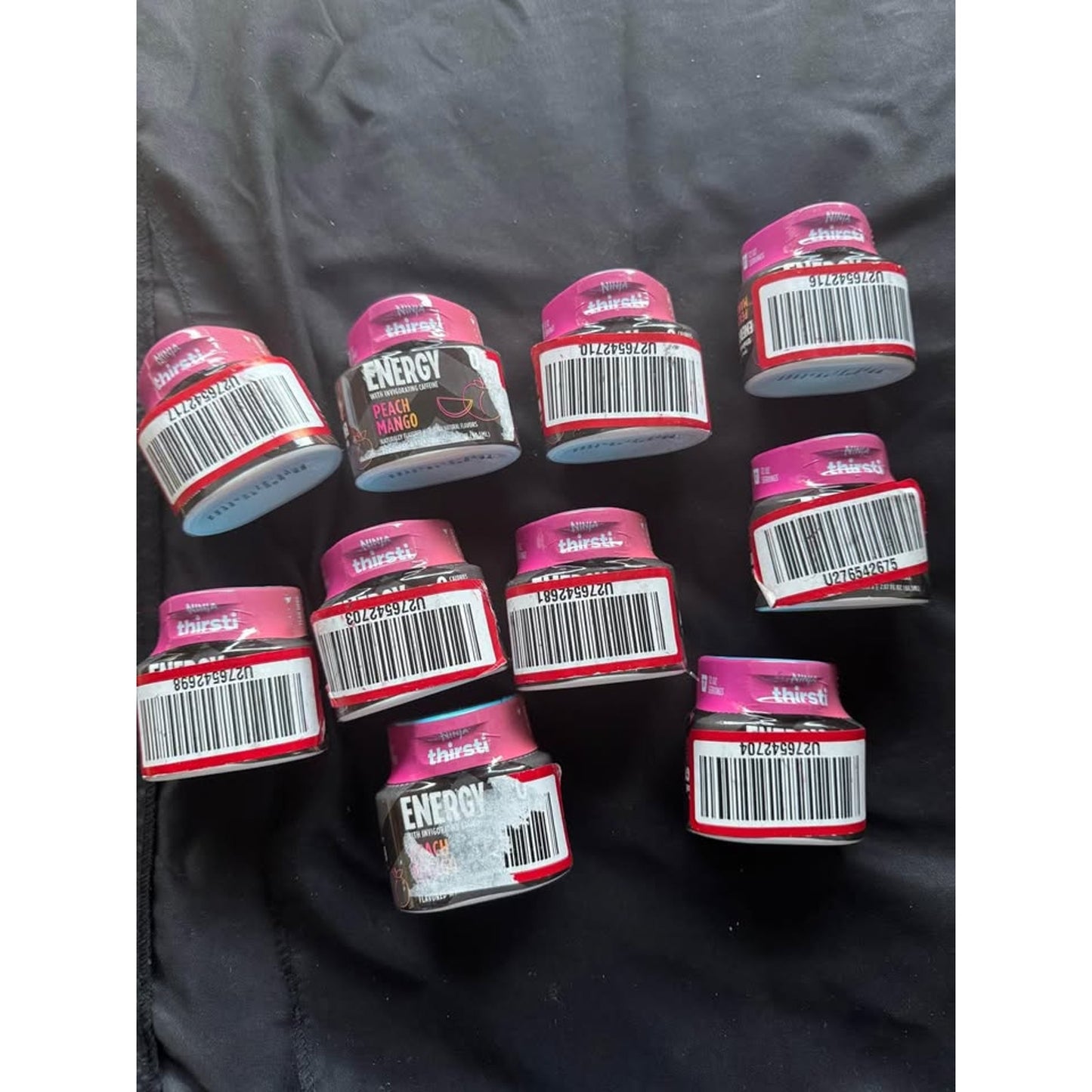 NINJA THIRSTI PEACH MANGO ENERGY DROPS