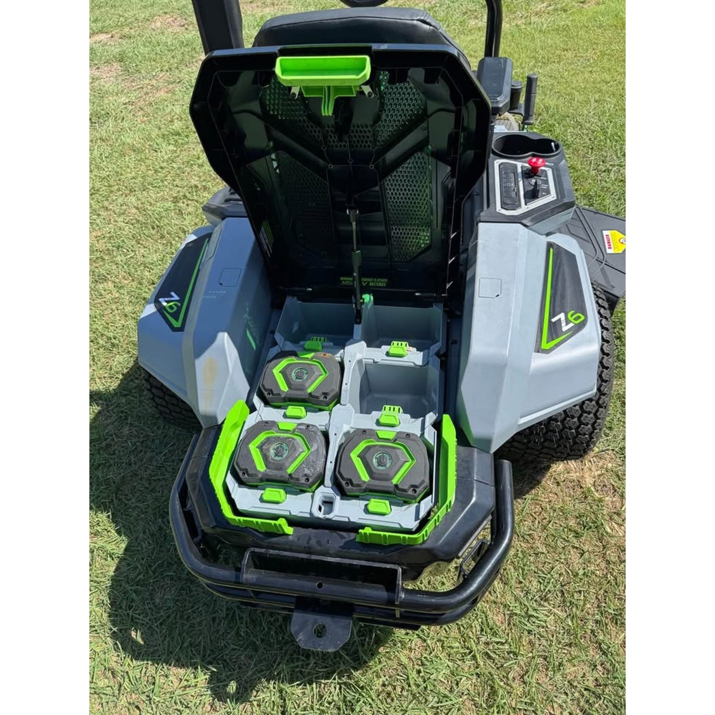EGO Power+ Z6 42 in. 56 V Battery Zero Turn Riding Mower Kit!! NEVER USED!
