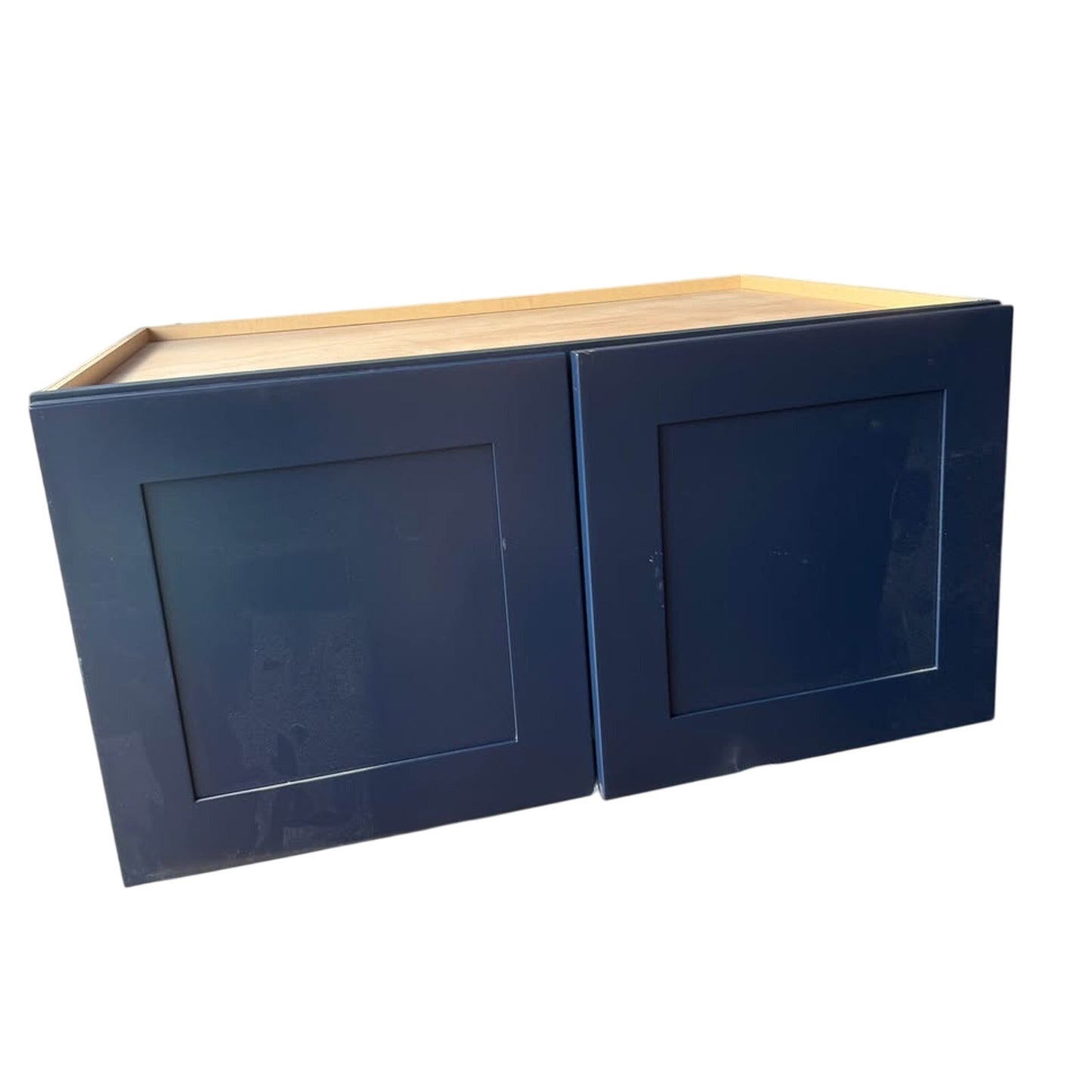Wall Bridge Kitchen Cabinet in Newport Mythic Blue with Soft Close
