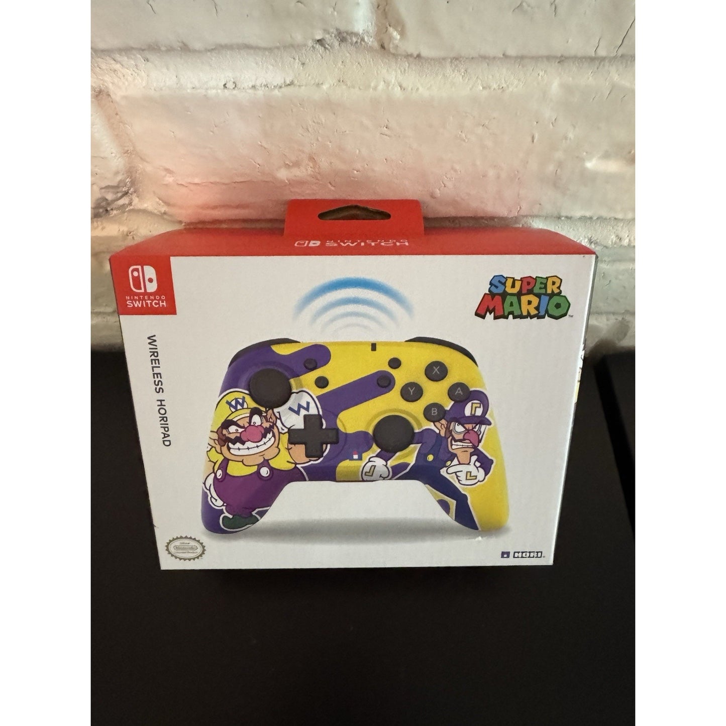 Nintendo Switch Horipad Wireless Controller (Wario & Waluigi) -Sealed! NEW!