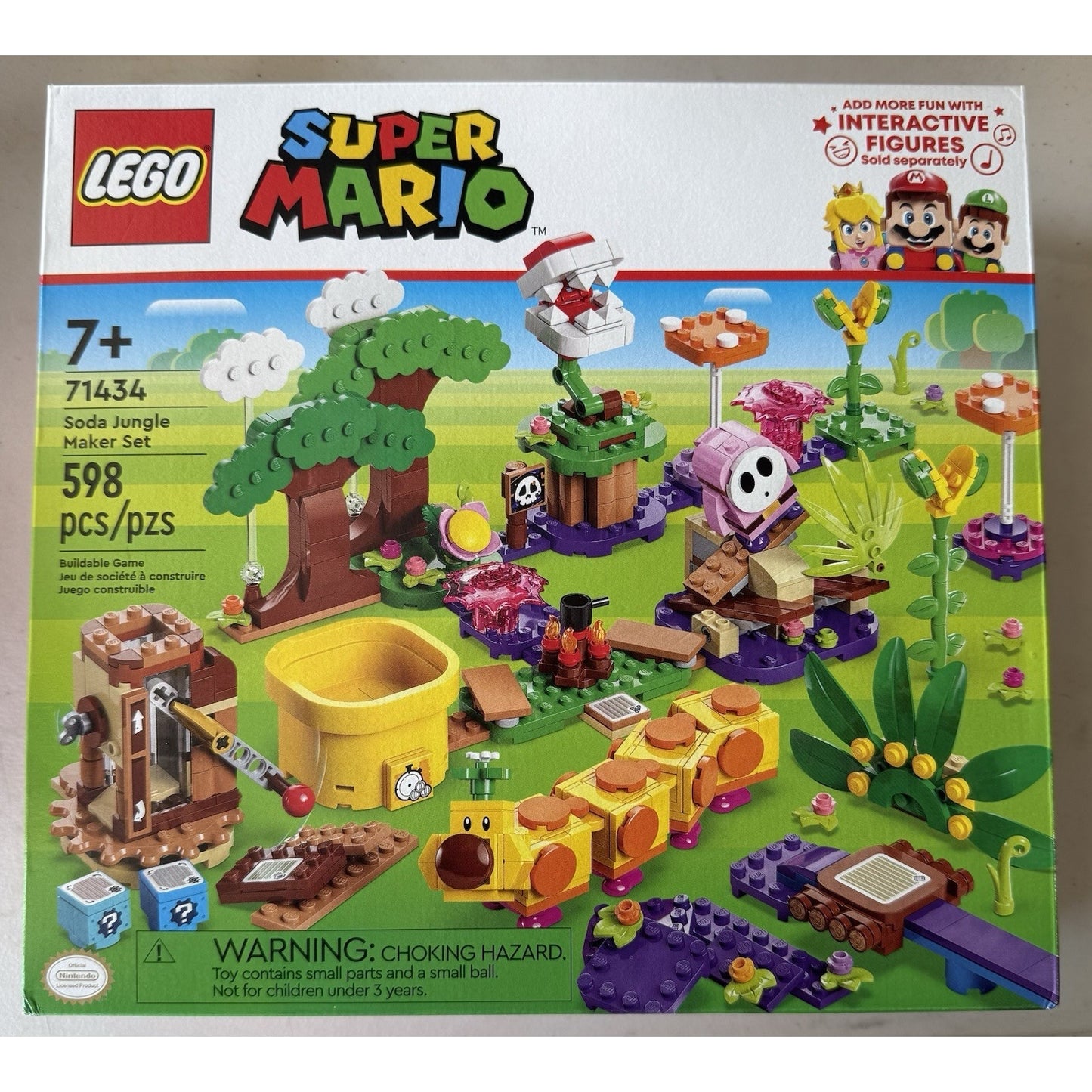 LEGO Super Mario: Soda Jungle Maker Set (71434)! BRAND NEW!
