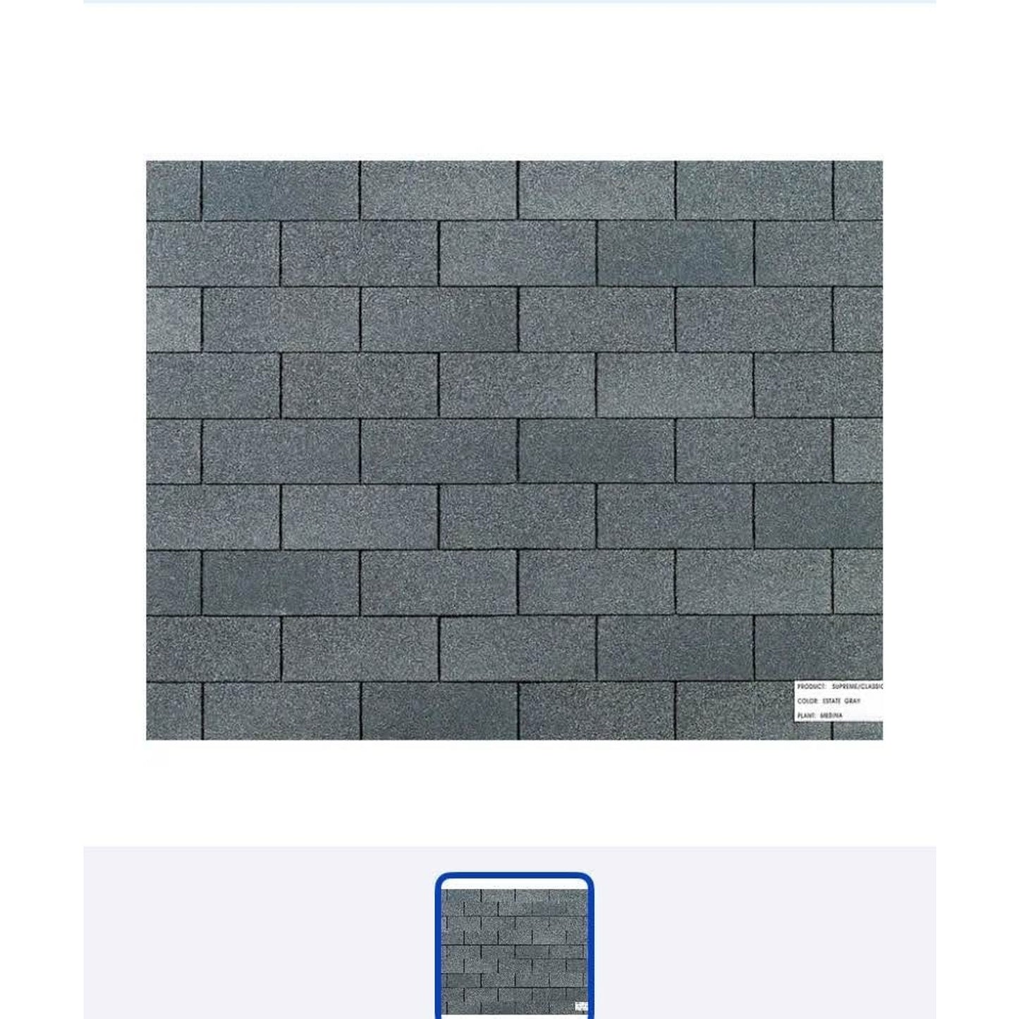 4000 Sqft Of OWENS CORNING Supreme Estate Gray Algae Resistant 3-tab Roof Shingles !
