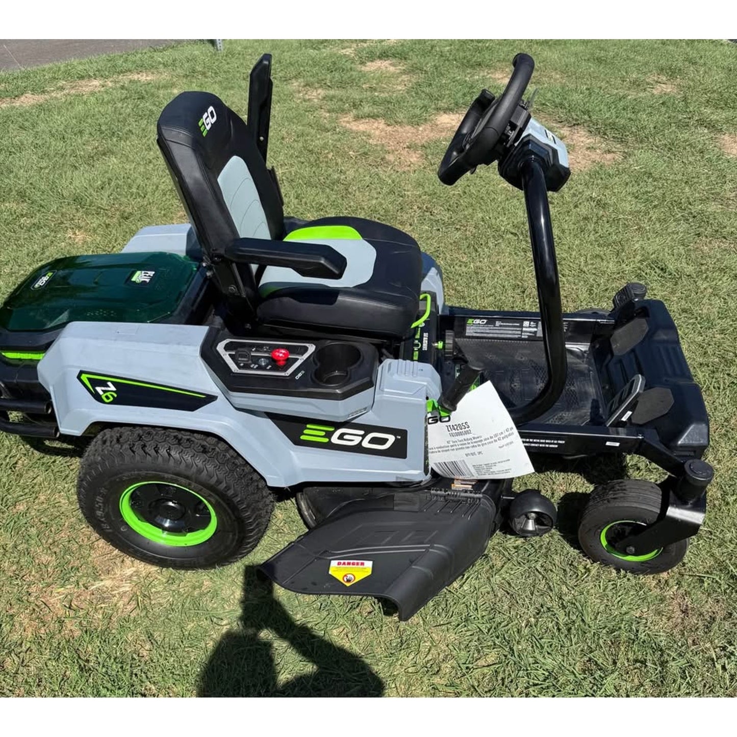 EGO Power+ Z6 42 in. 56 V Battery Zero Turn Riding Mower Kit!! NEVER USED!
