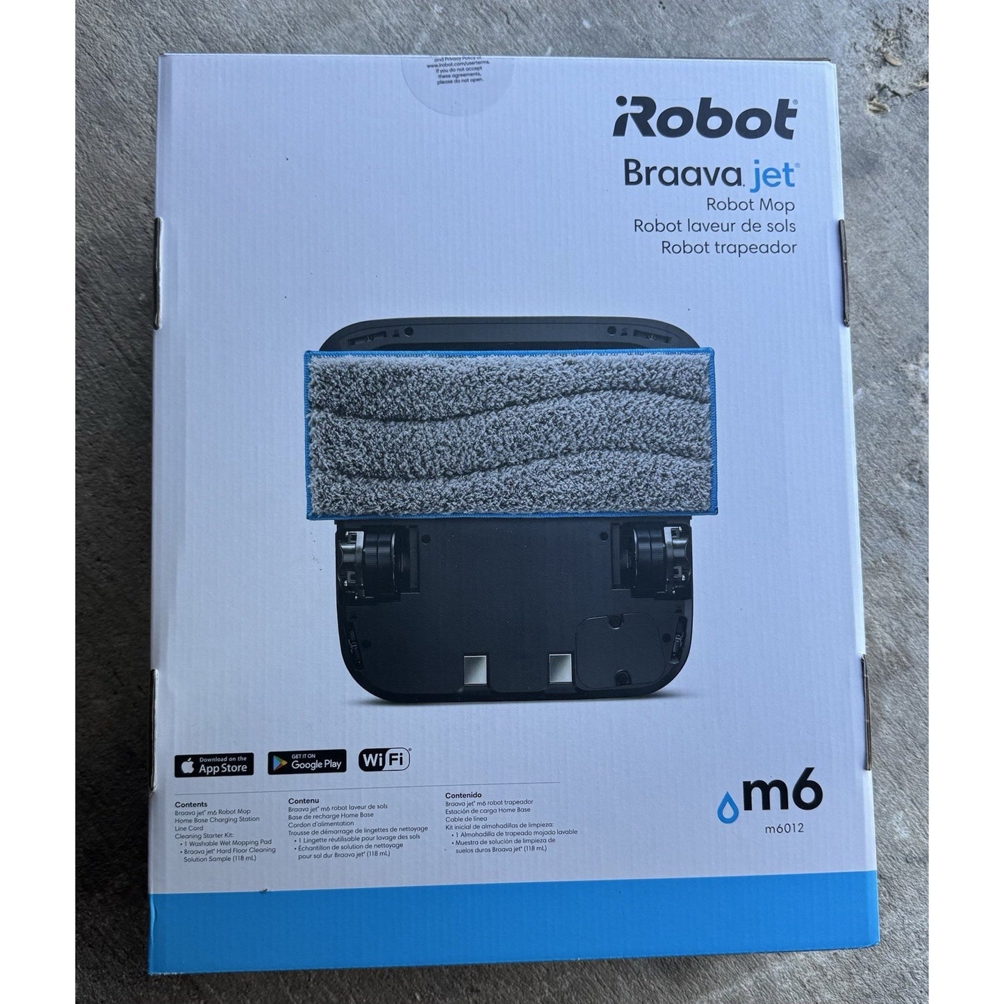 iRobot Braava Jet M6 Ultimate Wi-Fi Connected Robot Mop - Black (M601220)