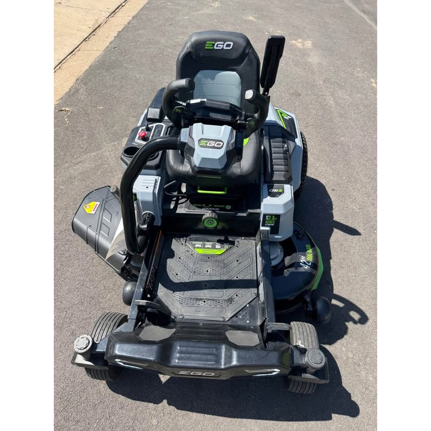 EGO Power+ Z6 42 in. 56 V Battery Zero Turn Riding Mower Kit!! NEVER USED!