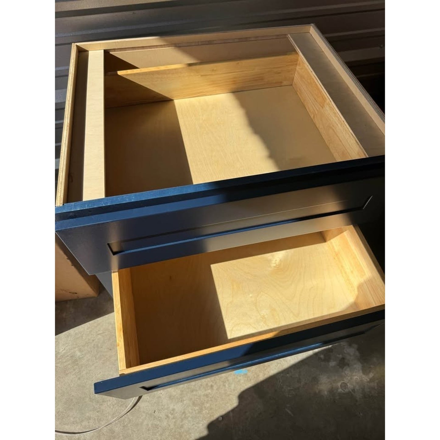 Home Decorators Newport 24 in. W Assembled Plywood 3 Drawer Base Cabinet