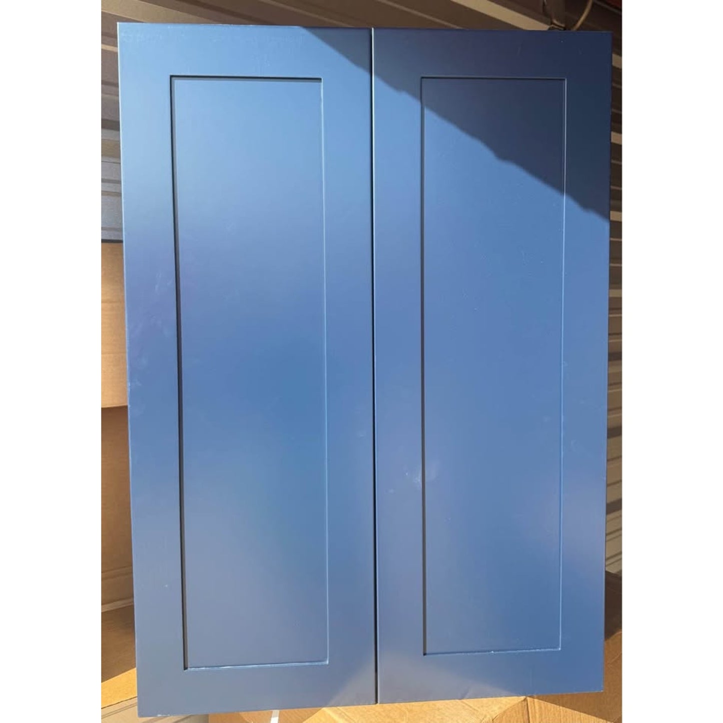 Wall Kitchen Cabinet in Newport Mythic Blue with Soft Close from Home Decorators Collection