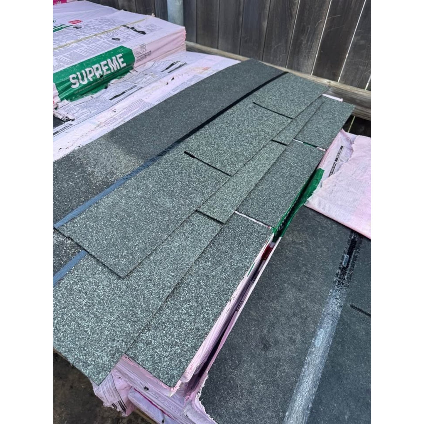 4000 Sqft Of OWENS CORNING Supreme Estate Gray Algae Resistant 3-tab Roof Shingles !