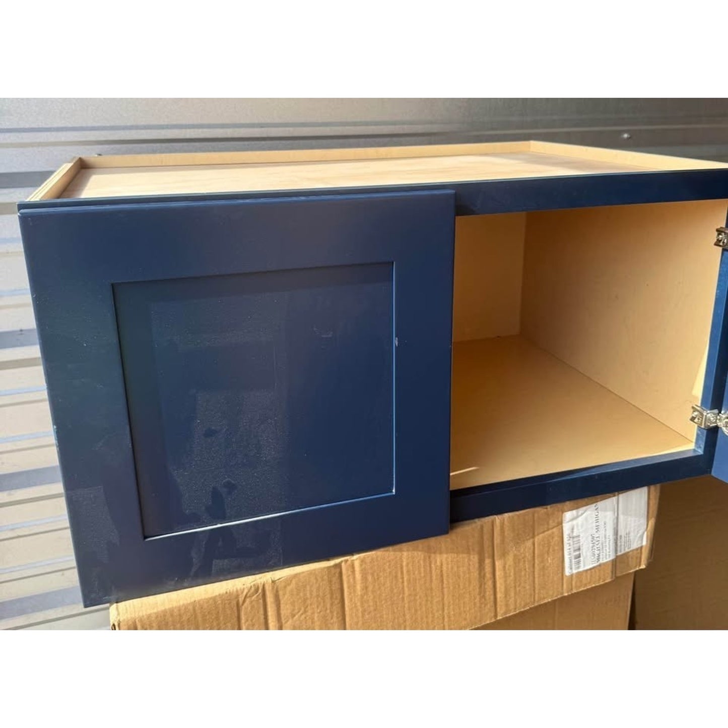 HomeDecorators Collection Newport 36 in. W Assembled Plywood Wall Bridge Cabinet