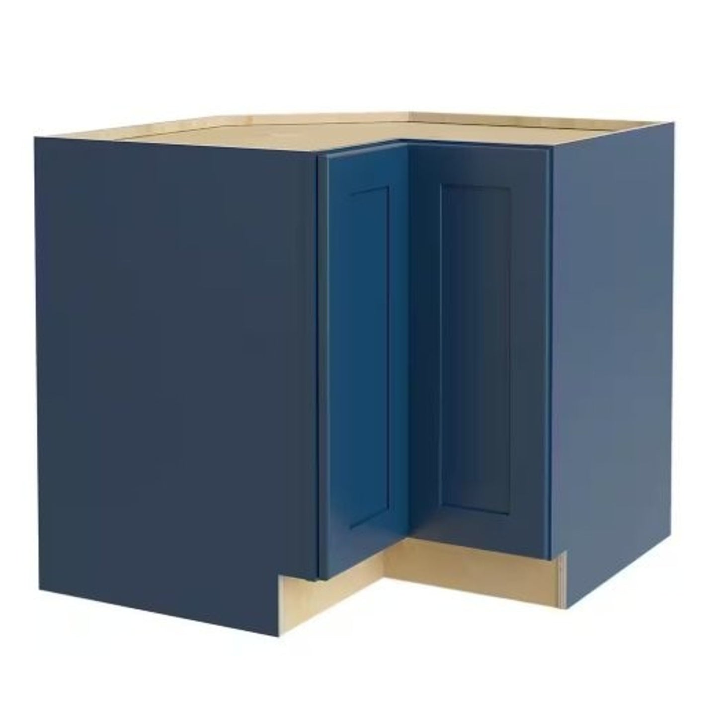 Home Decorators Newport 36 in. W Assembled Plywood Corner Lazy Susan Cabinet