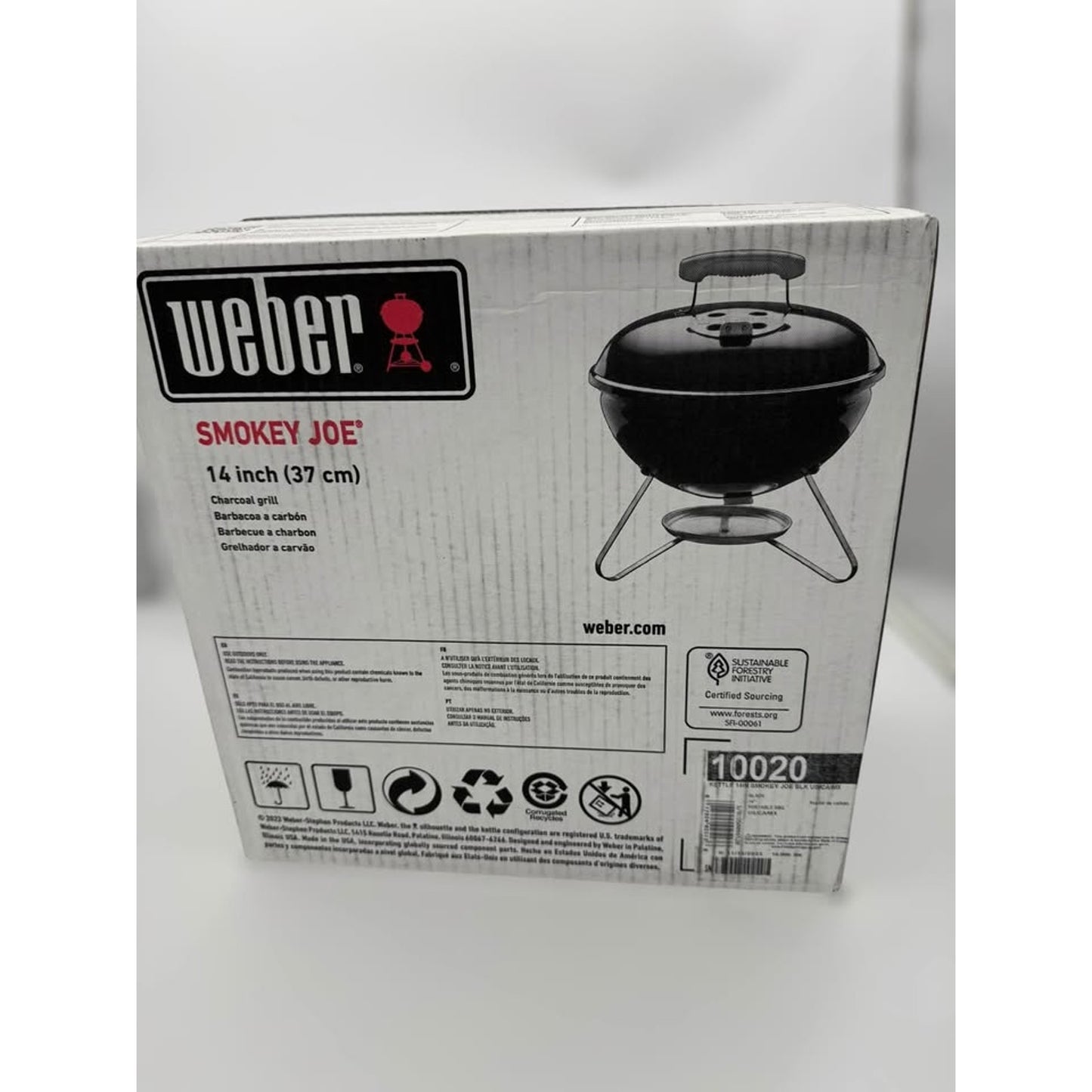 Weber 14" Smokey Joe Portable Grill! NEW IN BOX!!