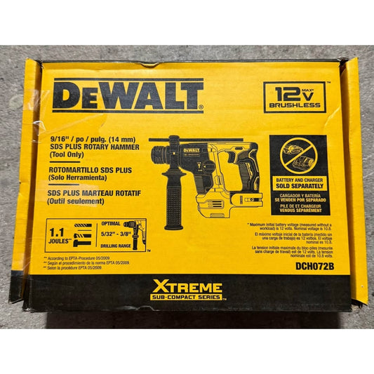 DEWALT 12V Cordless Rotary Hammer Drill! tool only! NEW IN BOX!