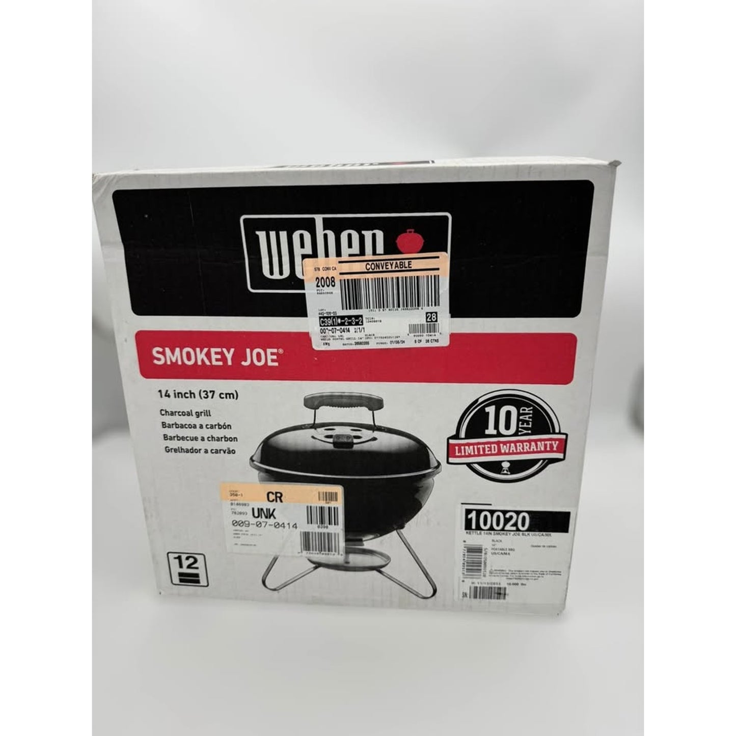Weber 14" Smokey Joe Portable Grill! NEW IN BOX!!