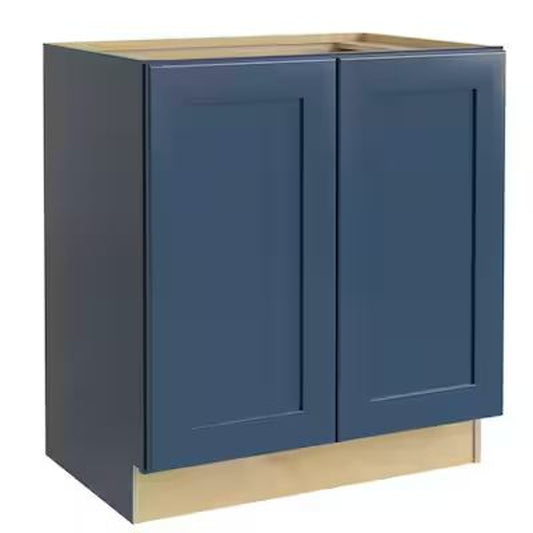 Full Height Base Cabinet in Newport Mythic Blue from home Decorators Collection