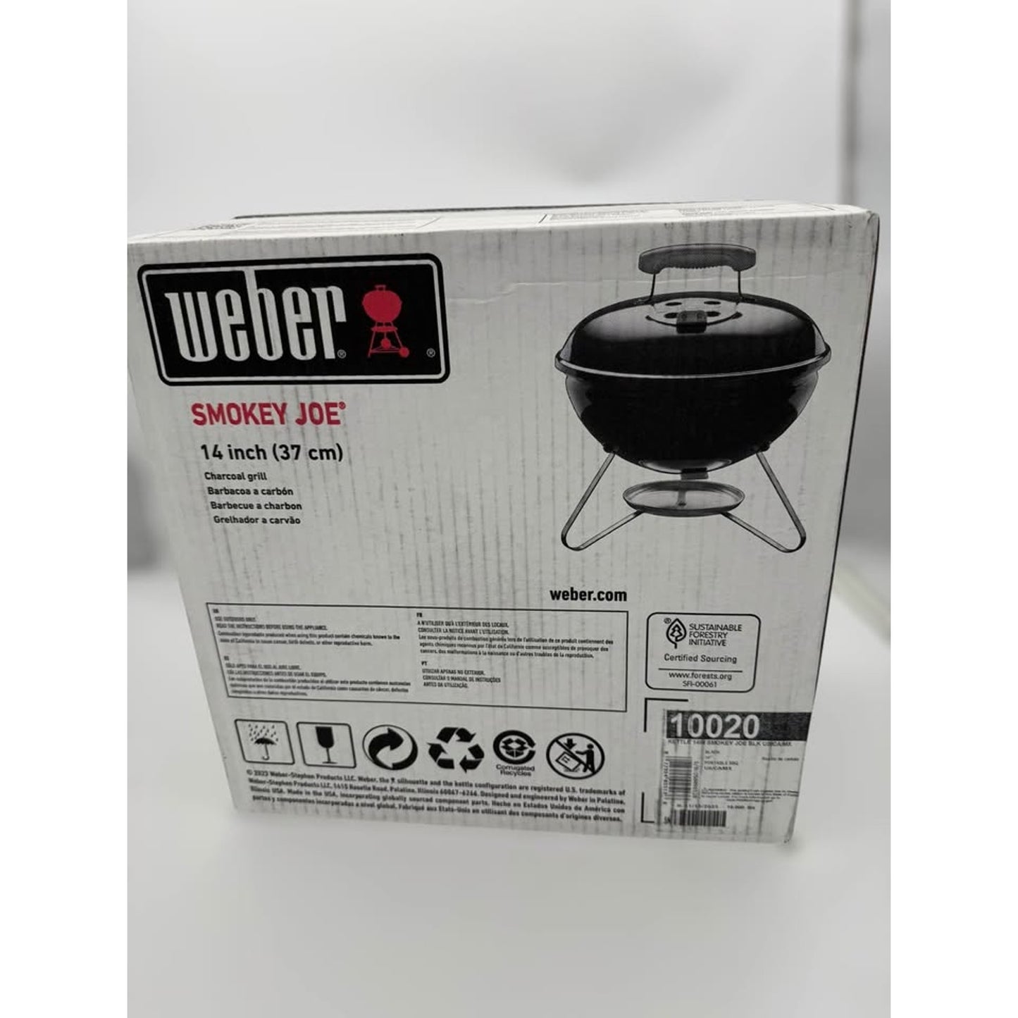 Weber 14" Smokey Joe Portable Grill! NEW IN BOX!!