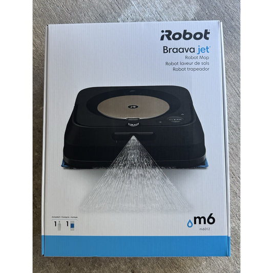 iRobot Braava Jet M6 Ultimate Wi-Fi Connected Robot Mop - Black (M601220)