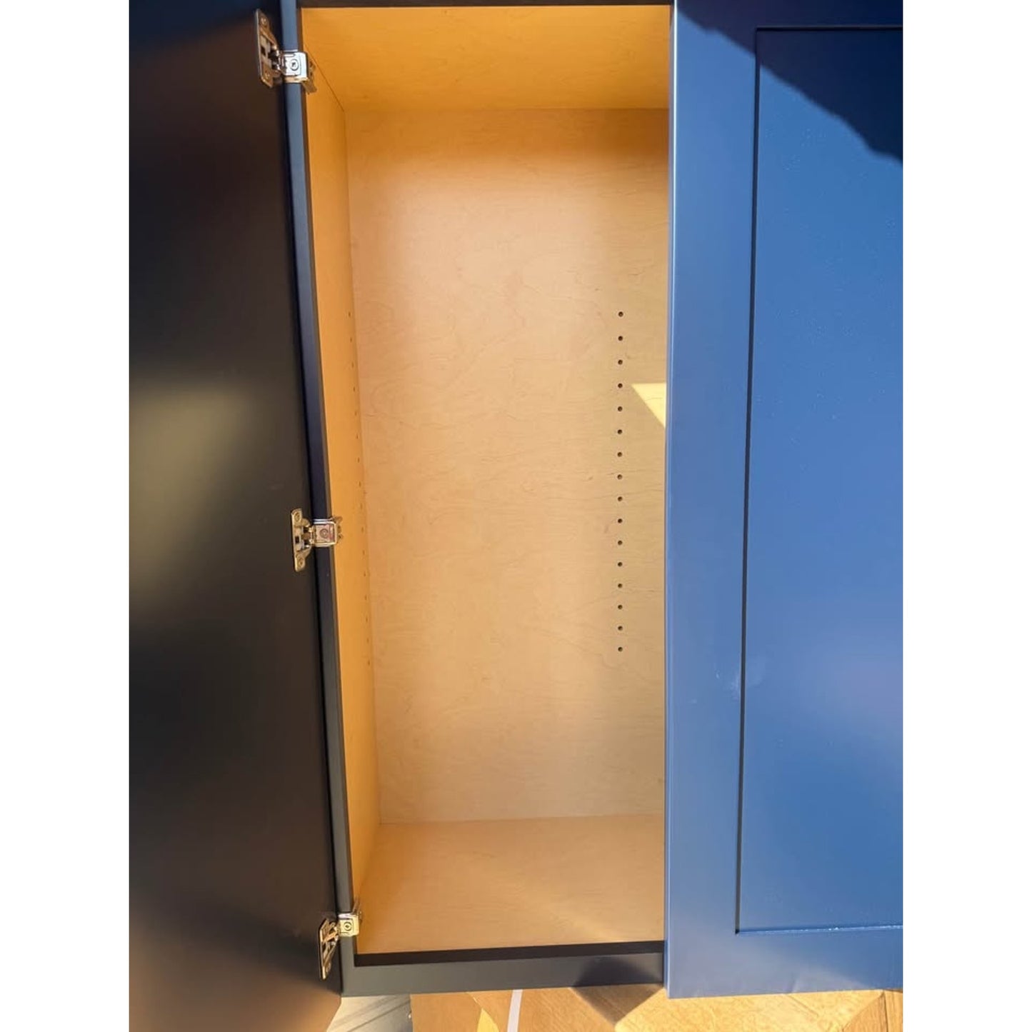 Wall Kitchen Cabinet in Newport Mythic Blue with Soft Close from Home Decorators Collection